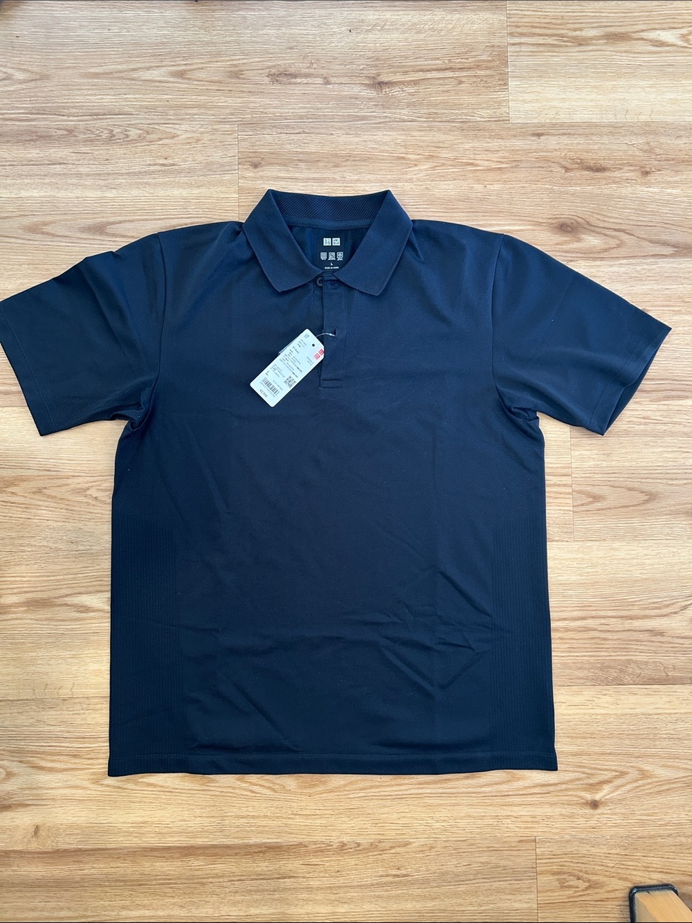 UNIQLO Men's Dark Navy Polo Shirt